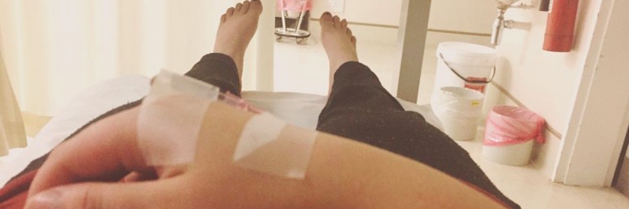 Telling an ER Doctor 'I’m Here Because I Need Your Help' patient lying in hospital bed