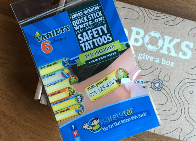 Photograph of SafetyTats in a LifeBOKS