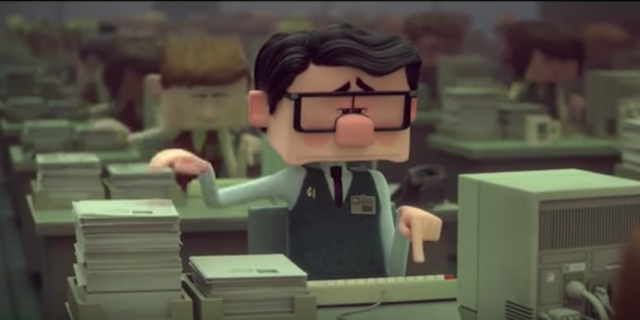 Disney's Animated Short 'Inner Workings' Speaks to My Anxiety and OCD Screenshot of Disney Short film "Inner Workings"