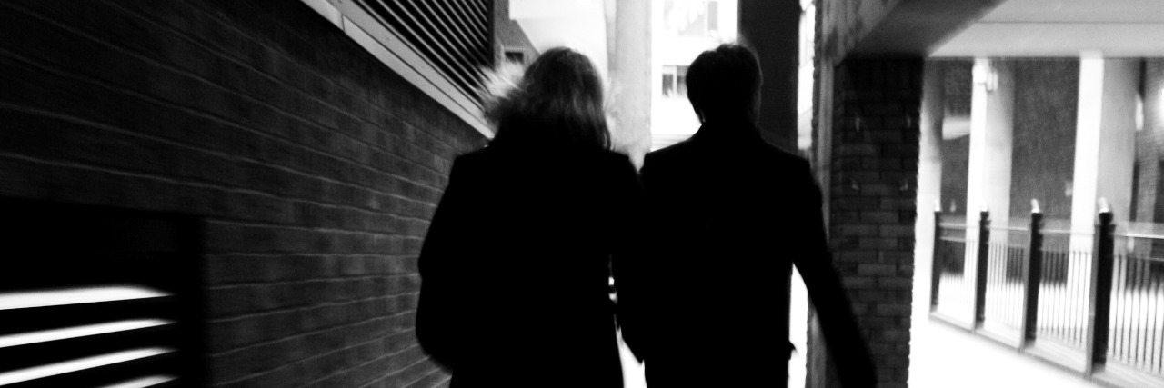 Being Depressed and Loving Someone Who Is Depressed Abstract city couple