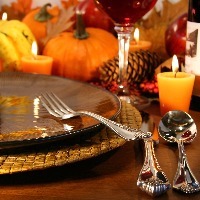 thanksgiving table place setting