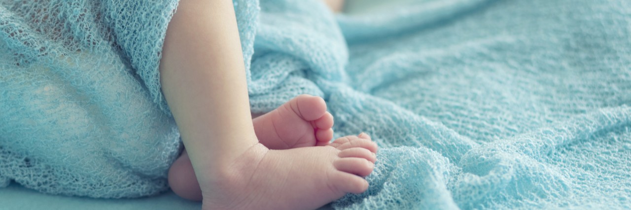 How I Survived Postpartum Depression Sleeping baby.