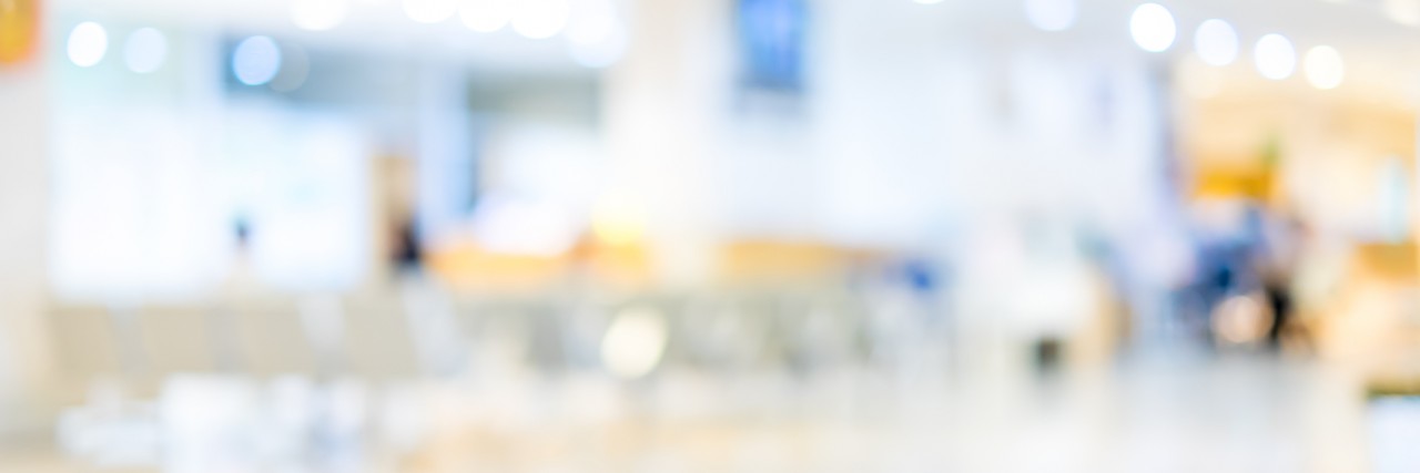 What My Mental Health Hospital Stay Was Like Blur background : Patient waiting for see doctor at hospital