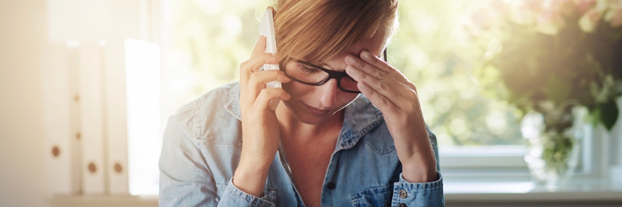 Don't Tell Me to 'Get Over' Bad Days With Bipolar Disorder young businesswoman working from home