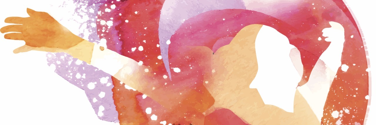 Why I'm Thankful for My Autism Diagnosis Image shows a woman in watercolor, without opening shapes and gradients;