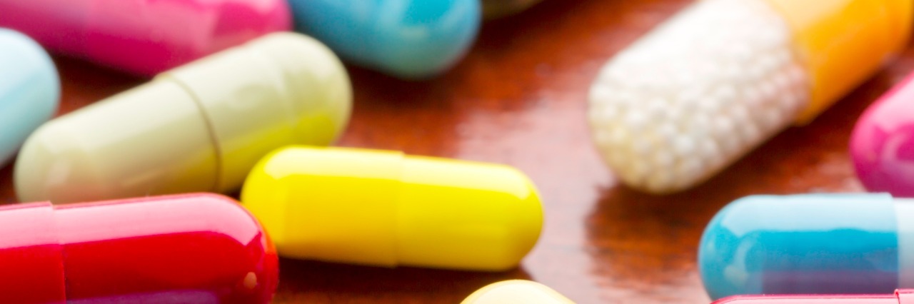 Should I Take Medication for My Anxiety medication capsules spread out on a table