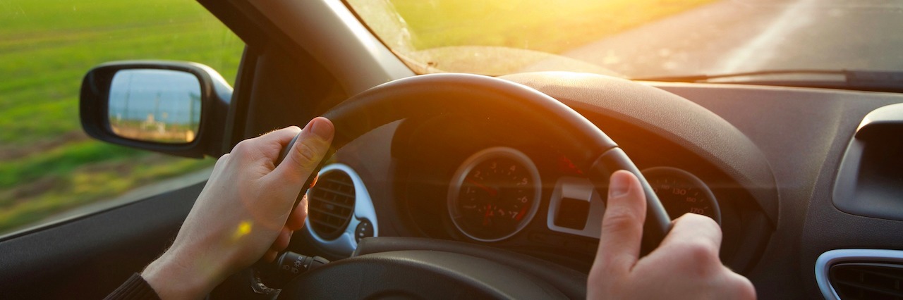 Why I Can't Hide My Anxiety Anymore A woman driving a car down a highway
