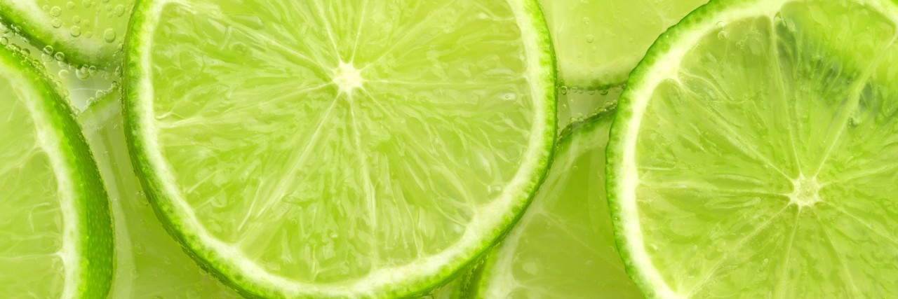 Mom's Letter Explains Love and Mental Illness to Daughter lime background