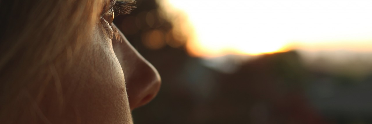 What Does Recovery From Anorexia Really Mean? Young Woman Profile Close up