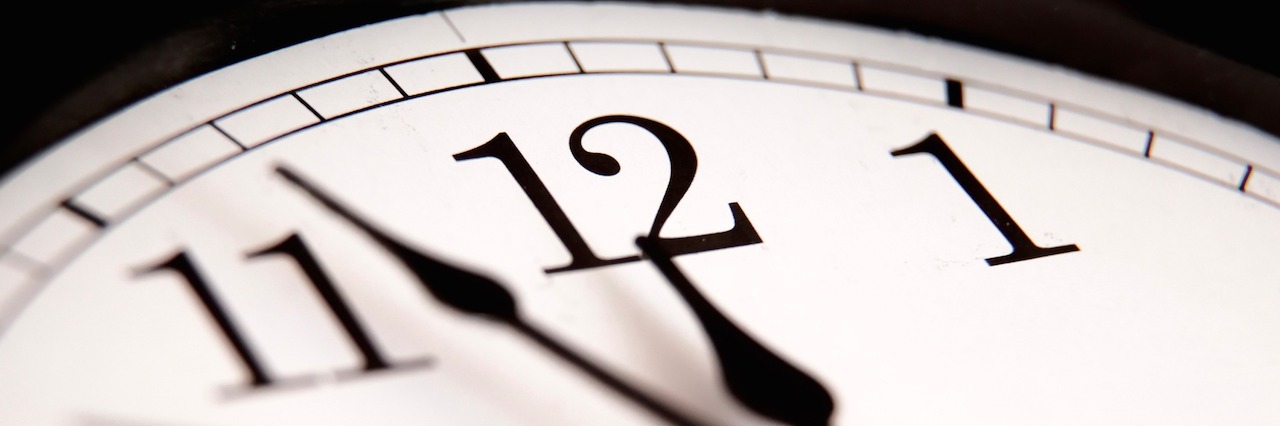 Feeling Anxious After You Share Your Anxiety Story closeup of a clock