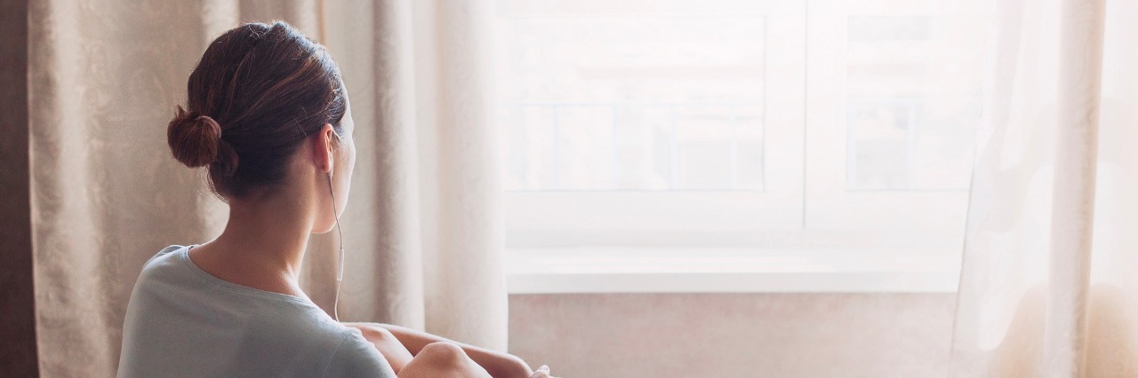 How to Handle Anorexia Recovery While in School Tired young woman working at home