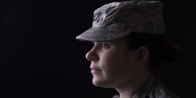 Military woman