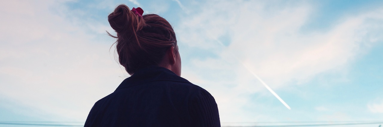 How Depression Affects Your Self-Esteem young woman looking at the sky
