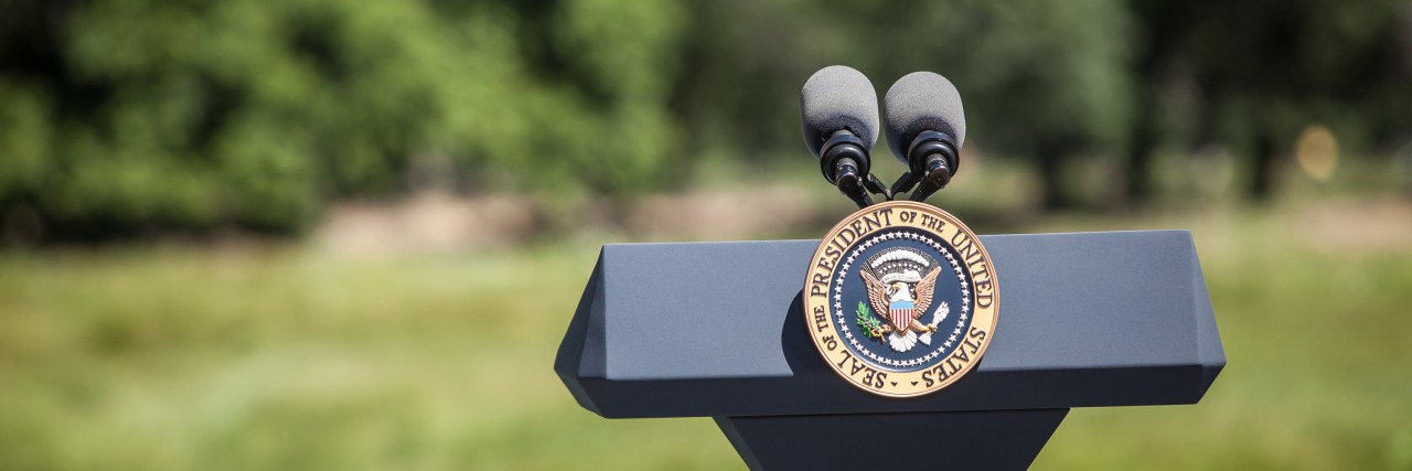 Fear of Losing Disability Services After Trump's Election Presidential seal.