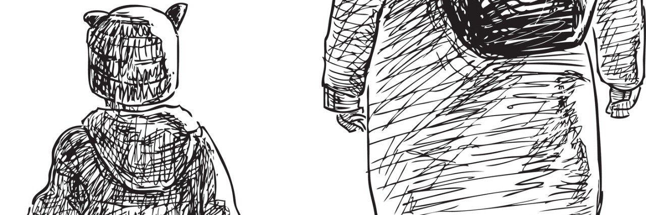 Realizing Physical Affection Makes My Autistic Son Feel Stressed Illustration of mom walking next to her child