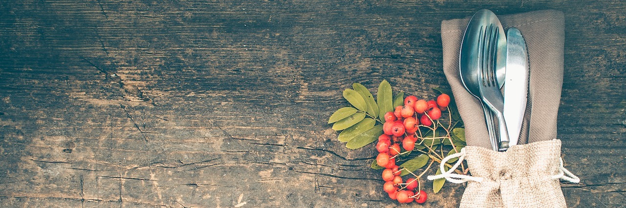 29 Things People With Eating Disorders Hope You Know At Thanksgiving a fork, knife and spoon in a wooden table