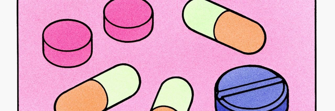 What Happens When You Stop Taking Anxiety Medication illustrations of pills