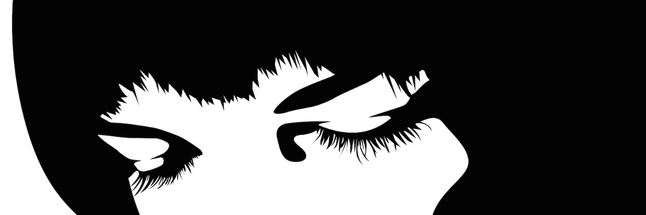 What It Means When I Say “I’m Just Tired” Illustration of woman with eyes closed