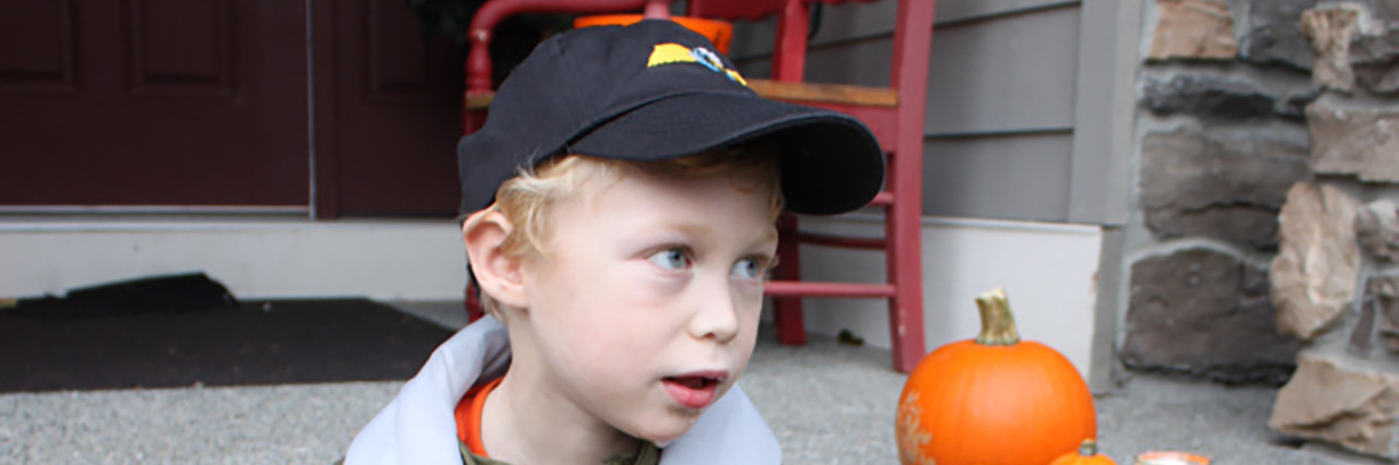 How Inclusion Also Benefits Children Without Disabilities Hudson in his pilot costume.