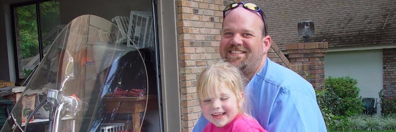 Why I'm Talking About My Dad's Suicide This Suicide Prevention Month Contributor with dad