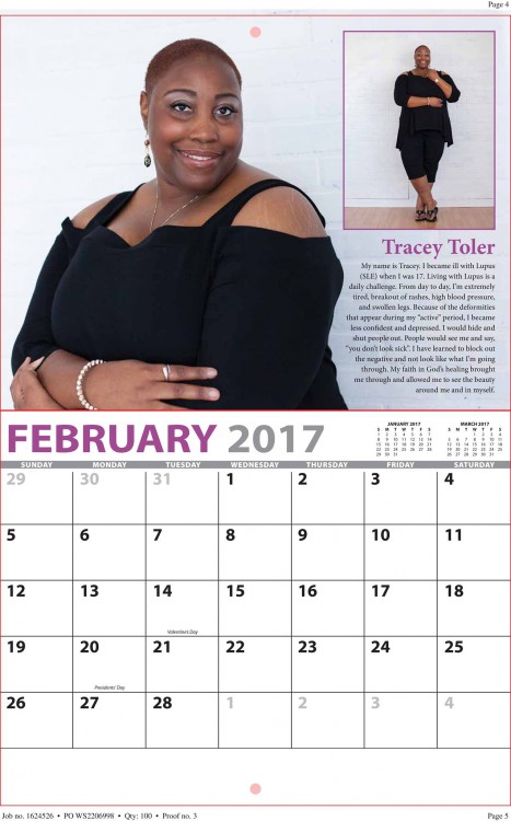 Screenshot of February 2017 featuring a black woman with short black hair. 