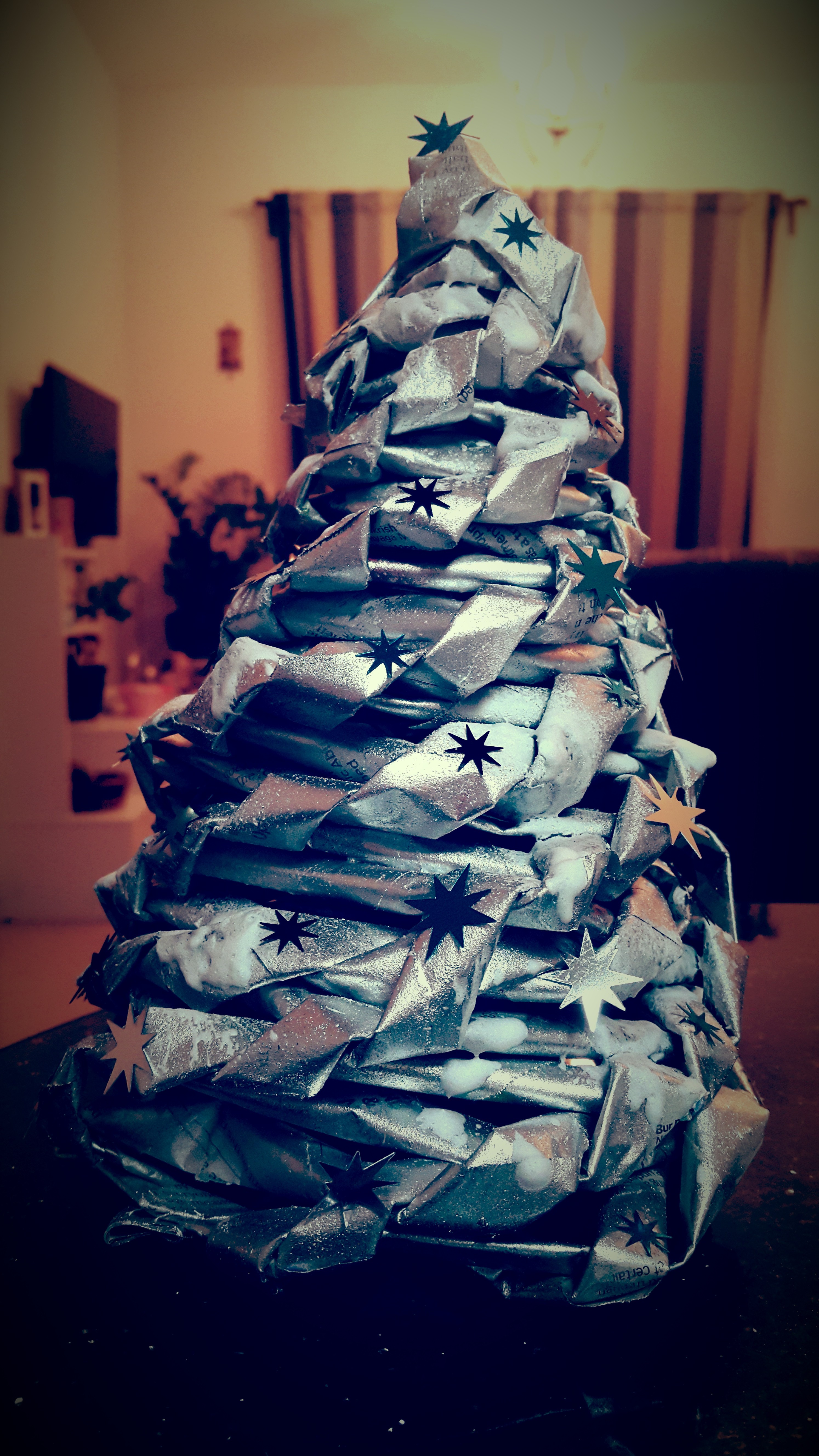 paper christmas tree