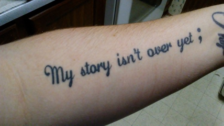 self harm quotes tattoo