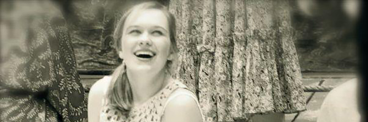 What I've Learned From Being a Performer With Cerebral Palsy Lucy performing.