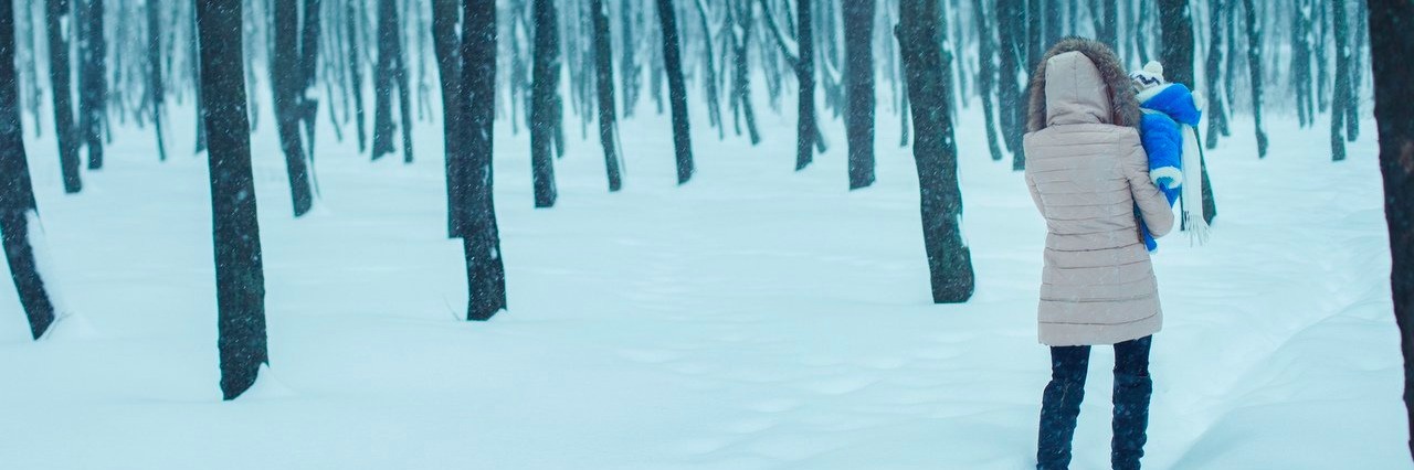 Holiday Wishes We Have as a Family With a Son With a Rare Disease mother taking a walk in the snow with her son