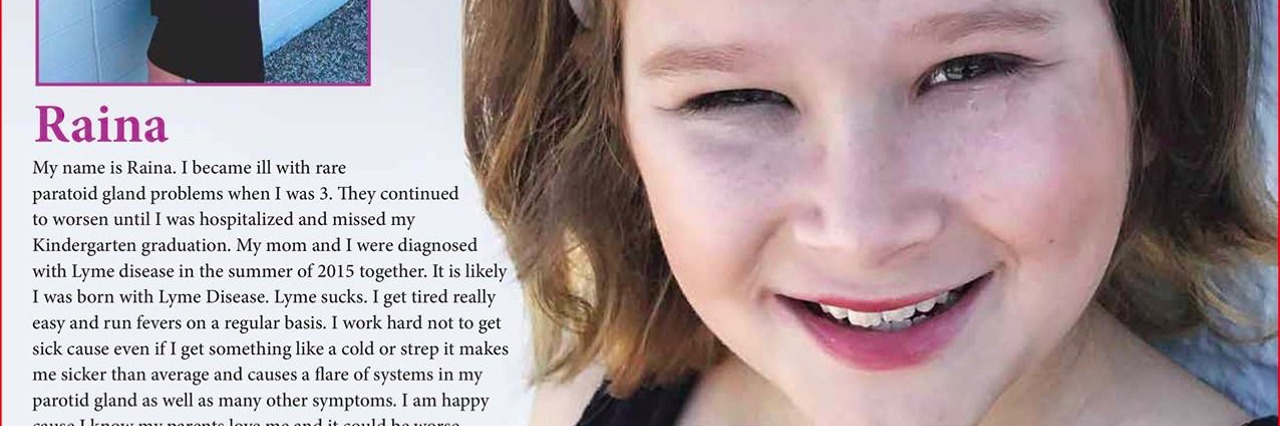 Chronic Beauty Calendar Shows the Beauty of Women With Chronic Illness Screenshot of December's chronic beauty calendar, featuring a girl with auburn hair.