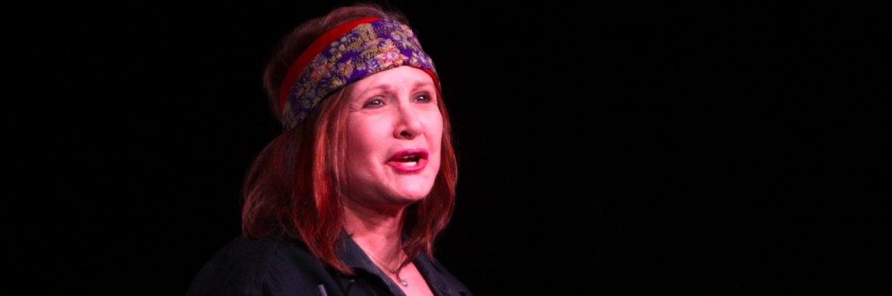 The Mental Health Community Will Never Forget Carrie Fisher carrie fisher