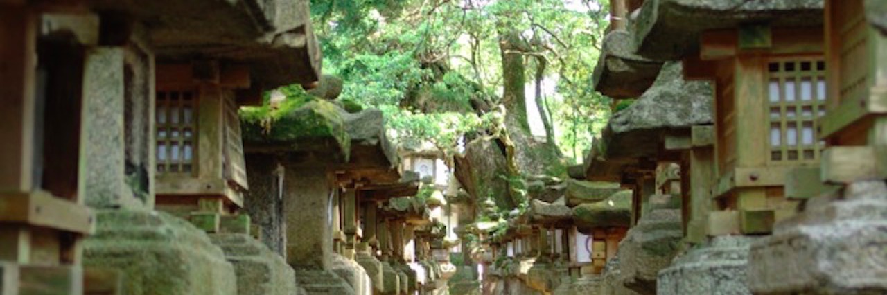 How I 'Choose Happiness' With a Cerebrospinal Fluid Leak stone sculptures in forest