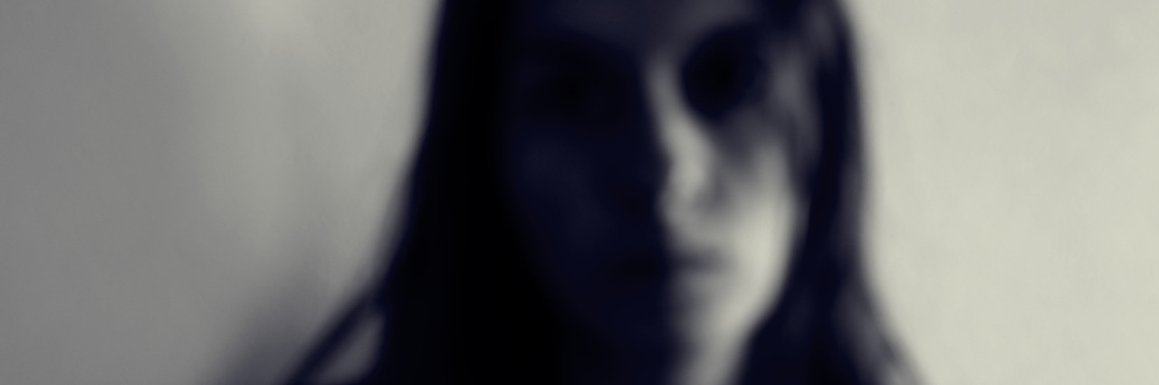 When You Have Social Anxiety and No One Is Around Out of focus portrait of a young Caucasian woman.