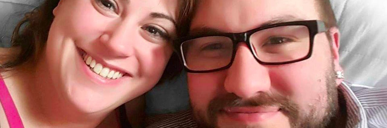 What My Bad Days Are Like With Borderline Personality Disorder a selfie of the author and her boyfriend