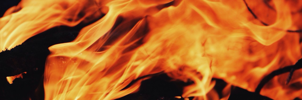 Flares, Fears and Frustrations of Chronic Pain flames