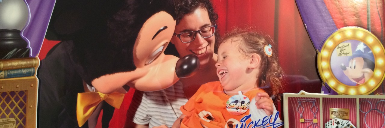 On Coping With the Emotional Exhaustion of Having an Incurable Disease mickey and mom and daughter