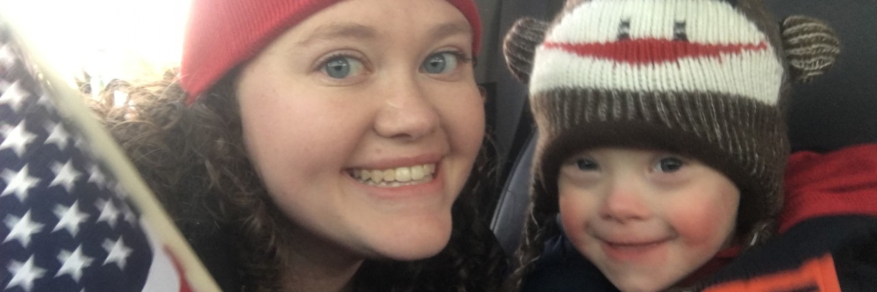 Often 'Bad Days' Have Nothing to Do With My Child's Down Syndrome Sherry Clair and her son.
