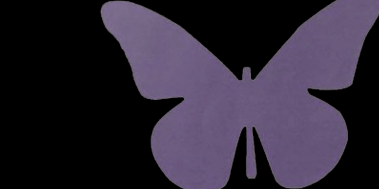 What It Means When You See a Purple Butterfly Sticker on a N