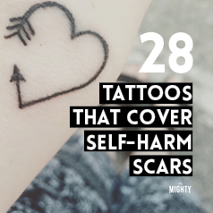  28 Tattoos That Cover Self-Harm Scars 