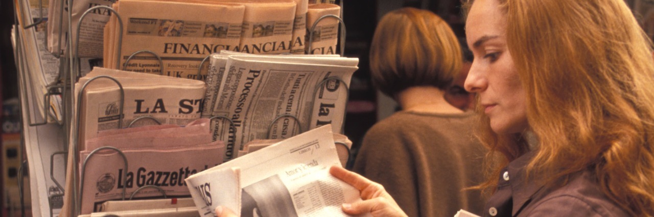 To the Tabloid Editor Running Eating Disorder Recovery Cover Stories Woman At Newsstand