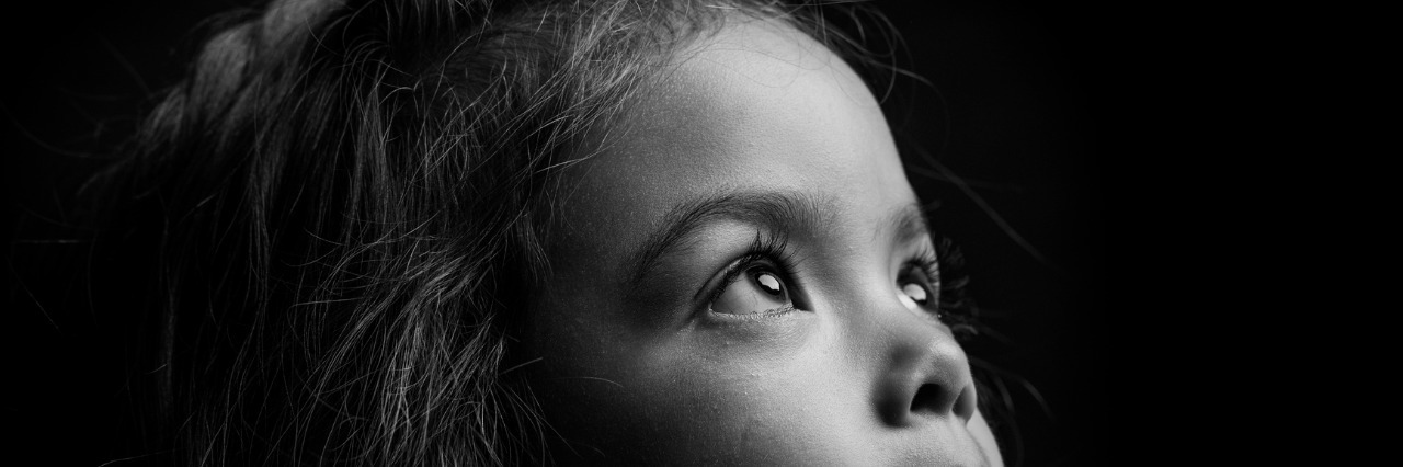 What I See When I Look at My Daughter With Rett Syndrome Little Girl Looking Up