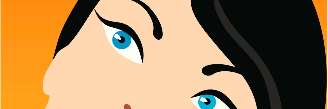 How to Help Someone With Chronic Debilitating Headaches woman looking up