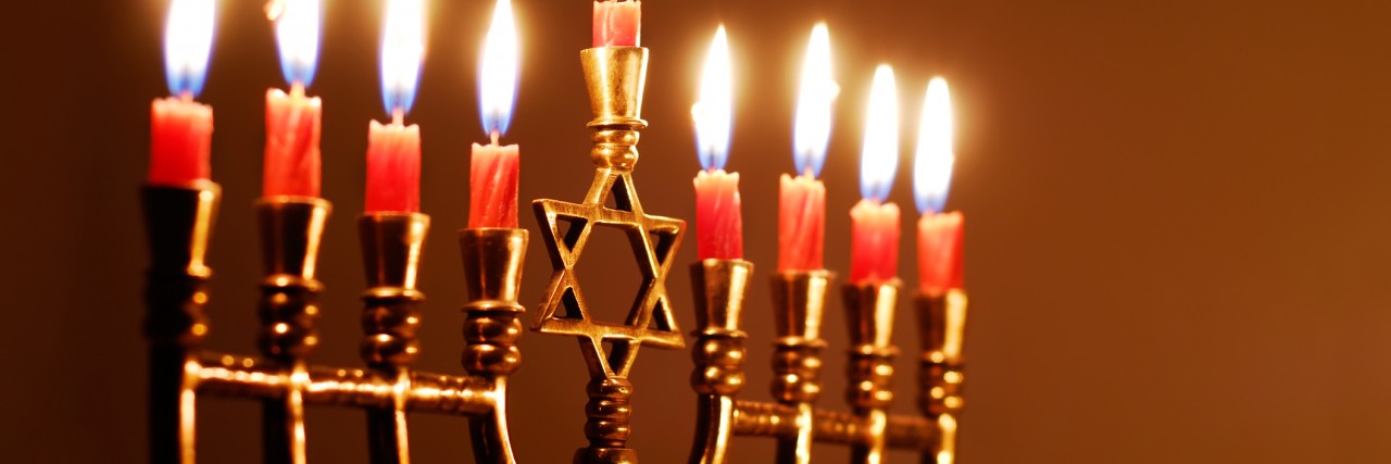 Having Borderline Personality Disorder at Hannukah Menorah
