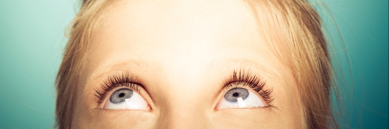 What It Was Like to Grow Up With OCD Girl Looking Up