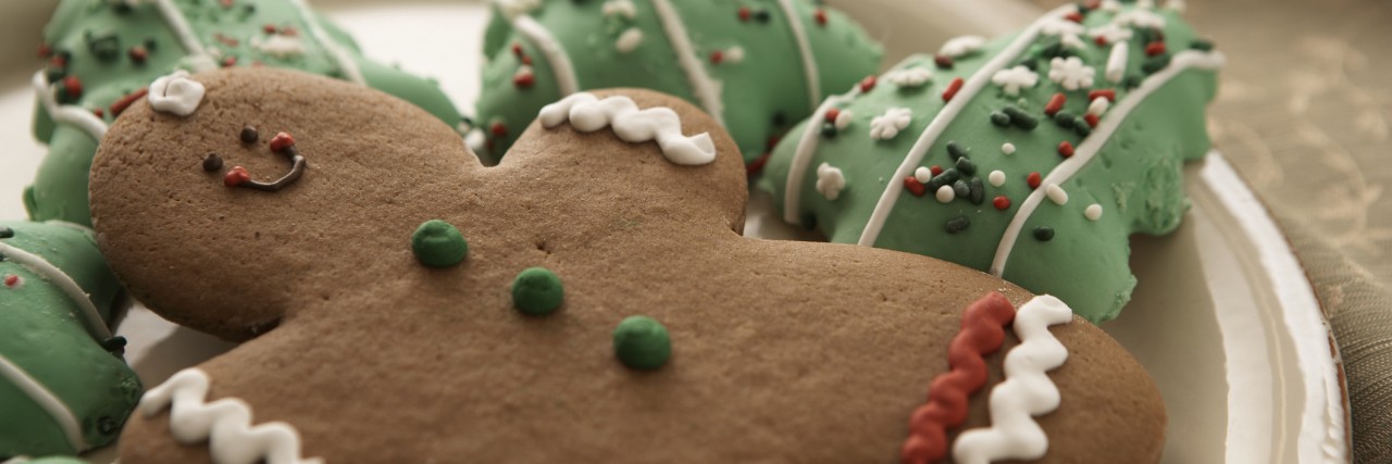 How to Deal With Your Eating Disorder During the Holidays Gingerbread man
