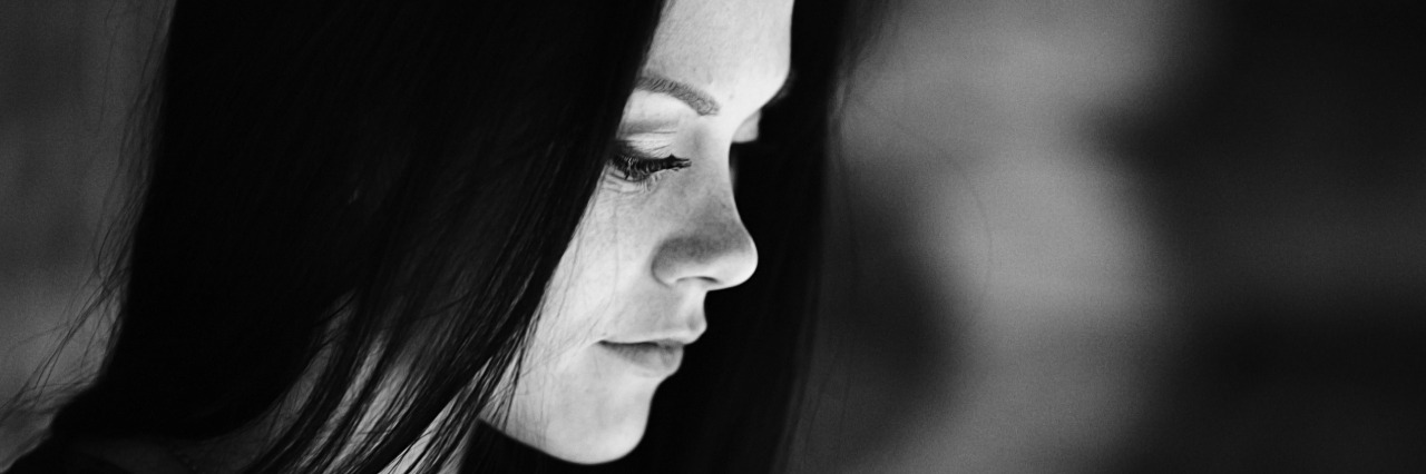 When You're Afraid of Getting Help for Your Mental Illness monochrome black and white portrait of a girl