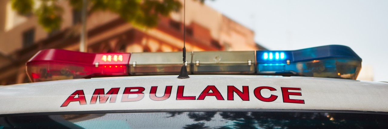 EMT Writes Apology to People He's Seen in Mental Health Crises Emergency ambulance car