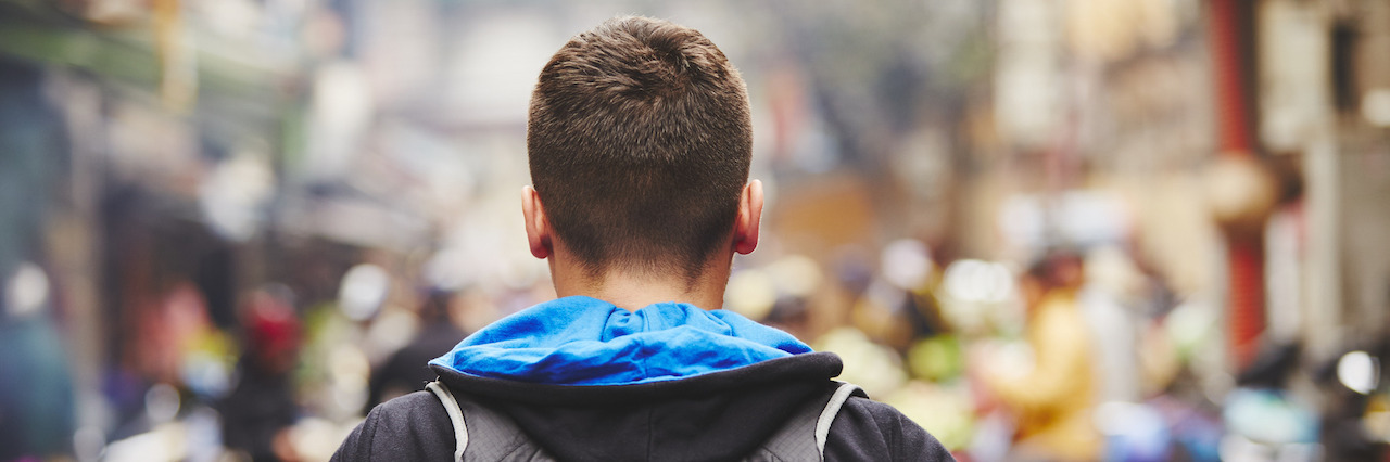9 Small Steps I Took to Recover From Anxiety and Depression Young traveler with back pack