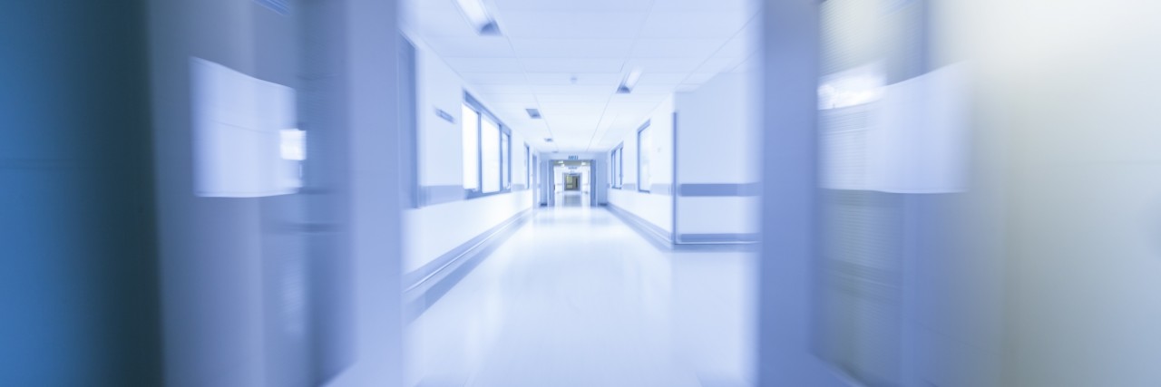 What It Was Like in a Psych Ward With Schizoaffective Disorder Motion Blur Hospital Corridor