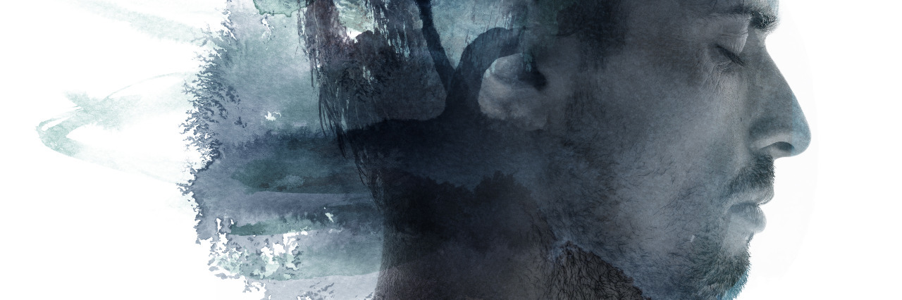 What Does 'Disability' Really Mean? Watercolor portrait of a man.